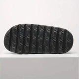 Unisex Soft Slippers, Comfortable Indoor/Outdoor Slide Sandals, Non-slip Textured Design Footwear