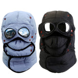 Unisex Thermal Winter Goggles Hat
