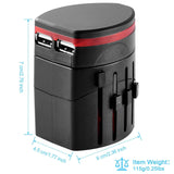 Universal Travel Power Adapter All in One Wall Charger