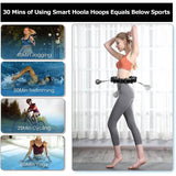 Upgraded Large Size Smart Weighted Exercise Hoola Hoops