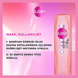 Elidor Ultra Işıltı 100 Hair Care Cream - Intense Shine & Nourishment for Damaged Hair