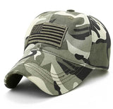 USA Flag Baseball Cap Army Embroidery Cotton Tactical Snapback Hat