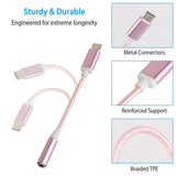 USB-C Type C Adapter Port to 3 .5mm Aux Audio Jack