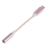 USB-C Type C Adapter Port to 3 .5mm Aux Audio Jack