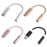 USB-C Type C Adapter Port to 3 .5mm Aux Audio Jack