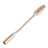 USB-C Type C Adapter Port to 3 .5mm Aux Audio Jack