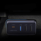 Glove Box USB Hub for Model 3/Y 2021.11+ | Dedicated Dashcam Port | Type-C | Compact