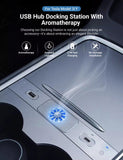 TESERY USB Hub Docking Station With Aromatherapy for Model 3/Y