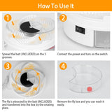 USB powered Electric Fly Trap Automatic Flycatcher