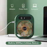 USB Rechargeable Desktop Spray Fan