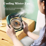 USB Rechargeable Desktop Spray Fan