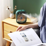 USB Rechargeable Desktop Spray Fan