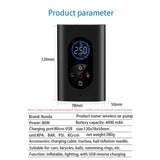 USB Rechargeable Intelligent Air Pump Car Portable