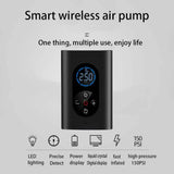 USB Rechargeable Intelligent Air Pump Car Portable