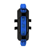USB Rechargeable LED Bike Tail Light - 4 Flashing Modes For Safety And Visibility