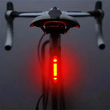USB Rechargeable LED Bike Tail Light - 4 Flashing Modes For Safety And Visibility