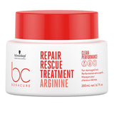 Bonacure Clean Rescue Hair Mask: Intensive Repair for Damaged Hair, Vegan & Silicone-Free - Deep Conditioning & Breakage Treatment