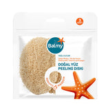 Balmy Natural Exfoliating Face Disk - Gentle Pumpkin Fiber Skincare for Acne & Oily Skin