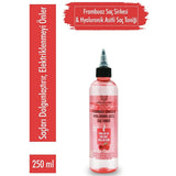 Ashley Joy Raspberry Hair Vinegar & Hyaluronic Acid Hair Tonic: Shine, Detangle & Hydrate - Natural Anti-Frizz, Moisturizing Hair Treatment (8.45 fl oz)
