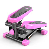 Home Office Exercise 330LBS Capacity Mini Stepper With Resistance Bands And LCD Monitor