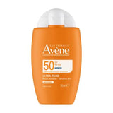 Avene Ultra Fluide SPF50+ Sunscreen: Invisible Protection for Normal & Combination Skin | Non-Greasy, High UVA/UVB Defense