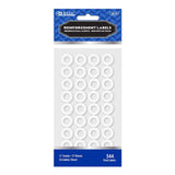 White Label Round Reinforcement (544/Pack)