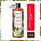 Urban Care Moisturizing Coconut Coffee Shower Gel - Nourishing Hydrating Body Wash for Dry Skin
