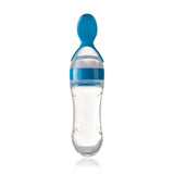 Babyjem Baby Squeeze Spoon - BPA-Free, One-Handed Feeding, Silicone Baby Feeding Utensils, Baby Feeding Accessories, Baby Feeding Spoon
