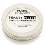Pastel Profashion Fixing Powder 00 - Shine Control, Long Lasting Makeup, Blue Light Protection, Radiant Skin, Soft Focus Finish