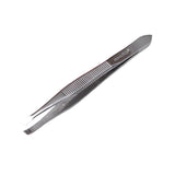 Nascita Chrome Slant Tip Tweezers for Precise Grooming