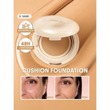 Sheglam Lock & Go Cushion Foundation for Dewy Skin Sand 15g