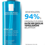 La Roche-Posay Effaclar: Oil Control & Acne Defense Facial Cleansing Gel - 400ml | Deep Pore Cleanser with Salicylic Acid