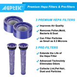 Vacuum Replacement Post Pre Motor HEPA Filters Kit