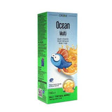 Orzax Ocean Multi: Kids Fish Oil Syrup with Honey Orange Flavor - Omega-3, EPA, DHA, Vitamins & Minerals - IFOS Certified, Delicious & Nutritious.
