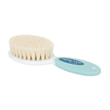 Sevi Bebe Baby Hair Brush and Comb Set - Natural Bristle, Gentle Grooming for Newborns