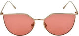 Vedi Vero 654 RGD 55 Sunglasses with Red Lenses 55mm
