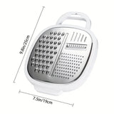 Vegetable Cutter With Lid And Drainer Basket