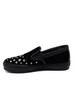 Salvatore Ferragamo Women Velvet Slip-On