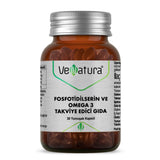 VeNatura Fosfotidilserin Omega 3 Supplement: Boost Brain Health, Memory & Support Heart Health - 30 Soft Capsules
