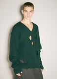 Vetements Men Destroyed Sweater