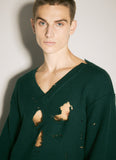 Vetements Men Destroyed Sweater