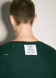 Vetements Men Destroyed Sweater