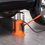 VEVOR Air Hydraulic Bottle Jack, 20 Ton/40000 LBS All Welded Bottle Jack, 10.4-19.7 inch Lifting Range, Manual Handle and Air Pump, for Car, Pickup, Truck, RV, Auto Repair, Industrial Engineering
