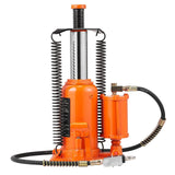 VEVOR Air Hydraulic Bottle Jack, 20 Ton/40000 LBS All Welded Bottle Jack, 10.4-19.7 inch Lifting Range, Manual Handle and Air Pump, for Car, Pickup, Truck, RV, Auto Repair, Industrial Engineering