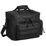 VEVOR Cooler Bag, 20L Insulated Lunch Bag with Molle Design and Multi-Pocket, 600D Cooler Lunch Box with Removable Storage Bags, Soft Cooler for Office, Picnic, Hiking, Beach or Beverage, Black