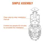 VEVOR Corner Industrial Bar Cabinet, Wine Table for Liquor & Glasses, Sideboard Buffet Cabinet with Glass Holder, Freestanding Farmhouse Wood Coffee Bar Cabinet for Living Room, Home Bar, Black Walnut