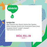 Siveno Natural Roll-On Deodorant for Women - Aluminum Free, Vegan & Hypoallergenic - Odor Control & Sensitive Skin Friendly