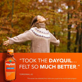 Vicks DayQuil Cold and Flu Medicine Liquid, 12 fl oz