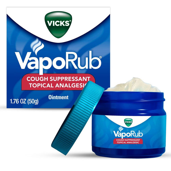 Vicks VapoRub Chest Rub Cough Suppressant Ointment