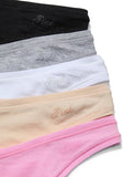 Victoria's Secret PINK Women's Cotton Thong Underwear, Panties for Women, Pink Basic, (M)